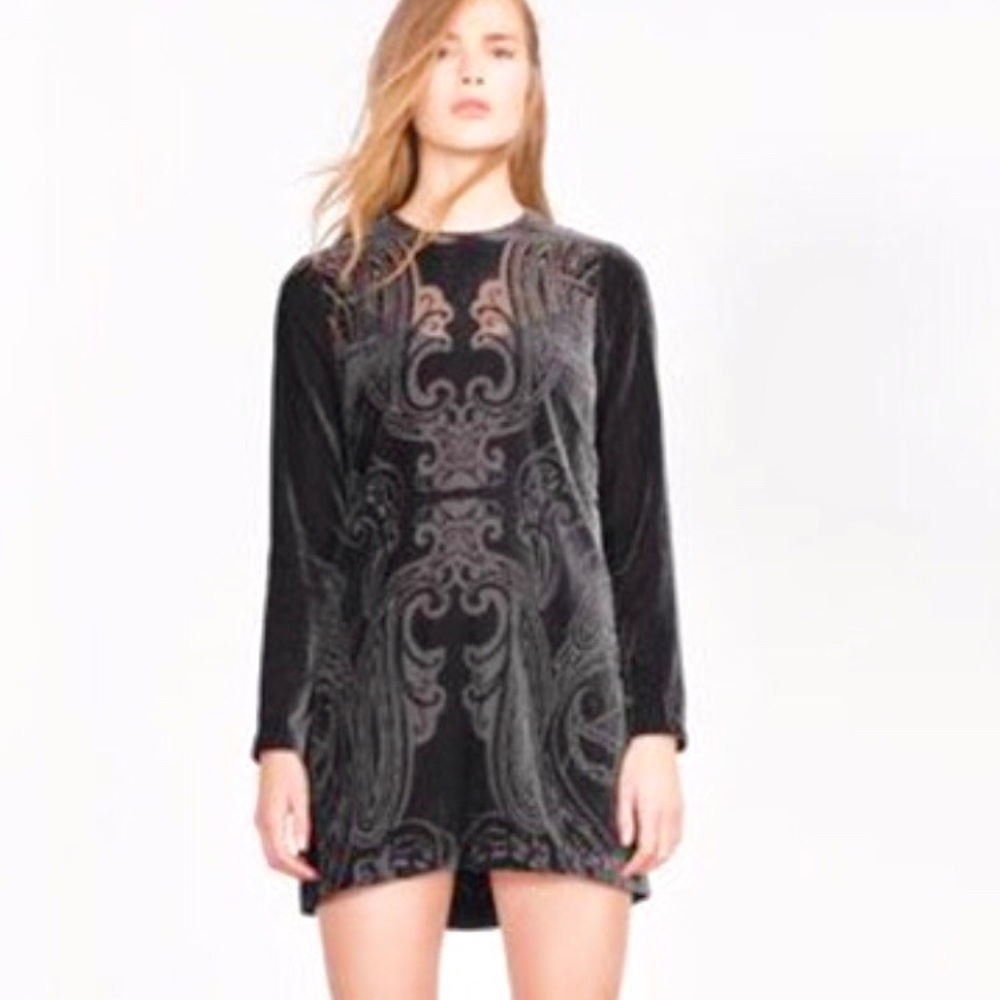 Zara Velvet Dress